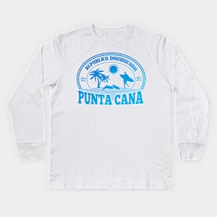 Punta Cana Dominican Republic Kids Long Sleeve T-Shirt